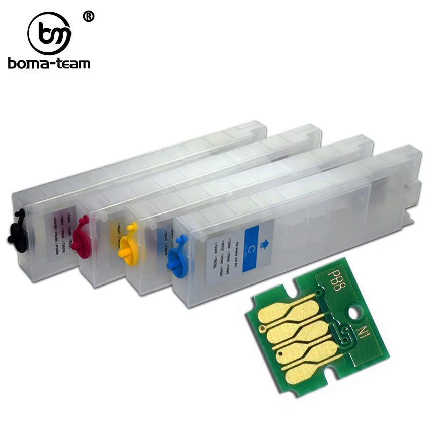 1set Refillable Ink Cartridge Without Chip And 1pc Maintenace Tank