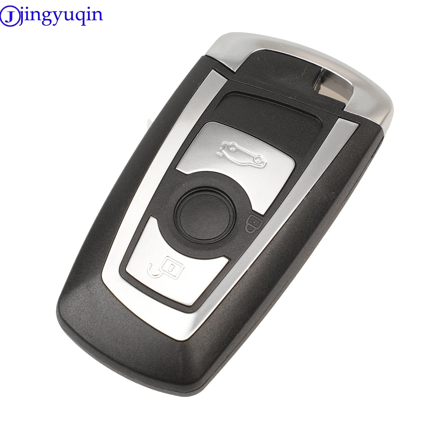 jingyuqin 3/4 Button Smart Remote Key Shell Case Fob For BMW F CAS4 5