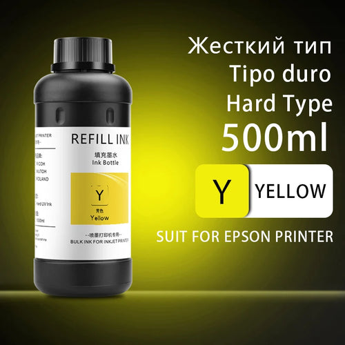 500ML LED UV Ink For Epson L800 L805 L1800 R290 R330 1390 1400 1410