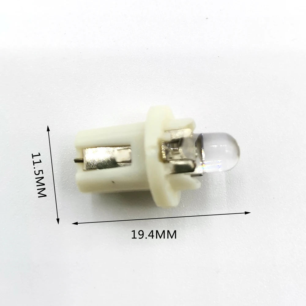 10Pcs/lot Multi Color T5 B8.5D  SMD LED Car Light Automobiles