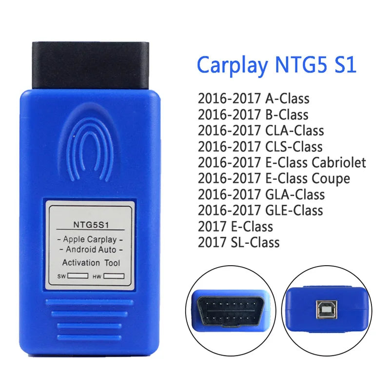 Newest NTG5S1 CarPlay OBD2 Car Activation Tool forbenz NTG5 S1 NTG5ES2