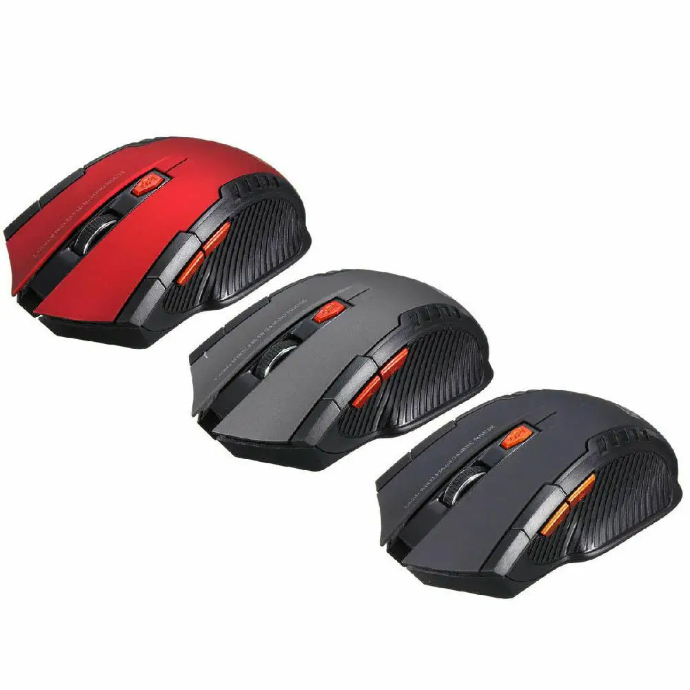 2.4Ghz Mini Wireless Optical Gaming Mouse & USB Receiver 1200 dpi for