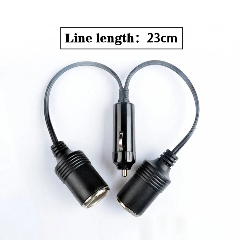 Universal Dual Port Car Cigarette Lighter Splitter Female Socket Plug