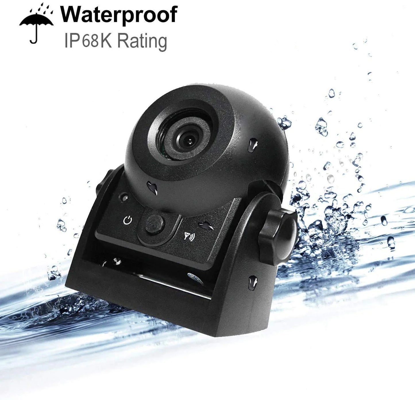 MHCABSR Wireless Car Backup Camera WiFi Reversing Camera Work with