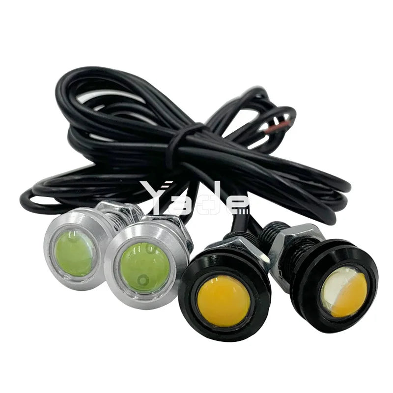 Yade automobile led eagle-eye lamp 18mm 9W ultra-thin rogue screw