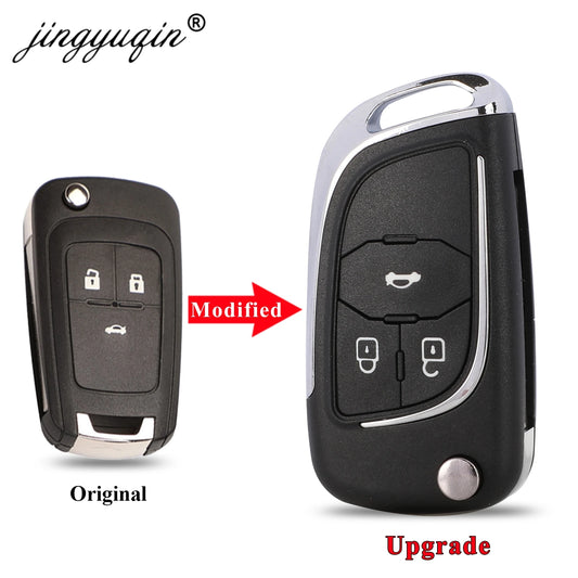 2/3/45B Modified Flip Remote Car Key Shell For Chevrolet Cruze Epica