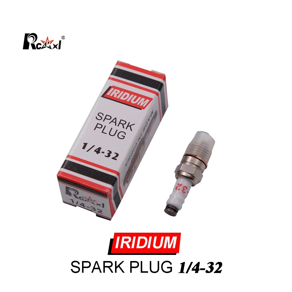 Rcexl 1/4-32 ME8 ME-8 /ME8 Iridium Spark Plug for RC JBA NGH RCGF