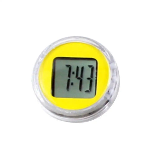 Universal Waterproof Mini Motorcycle Bike Sticky Digital Display Clock