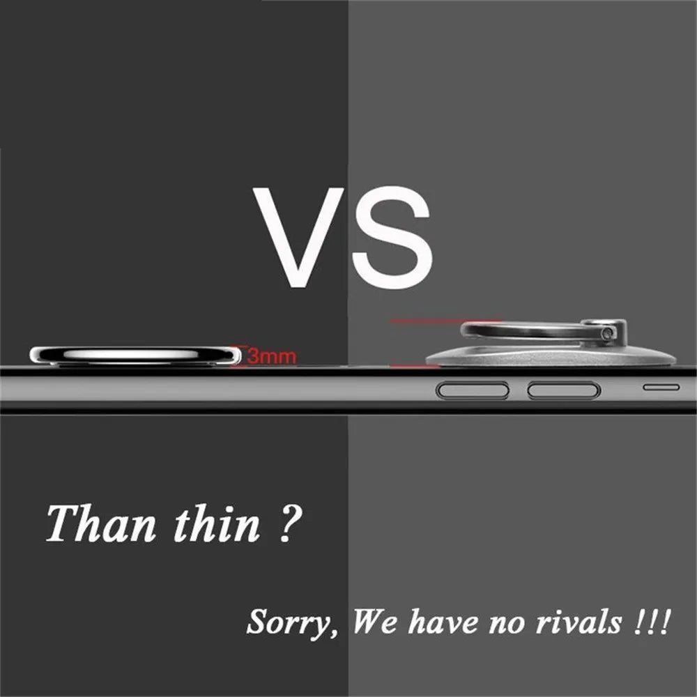 Mini 360 Degree Finger Ring Holder Metal Phone Stand Mount Smartphone