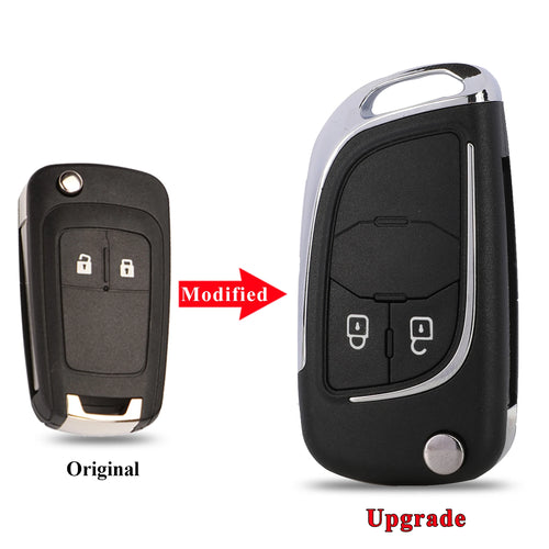 2/3/45B Modified Flip Remote Car Key Shell For Chevrolet Cruze Epica