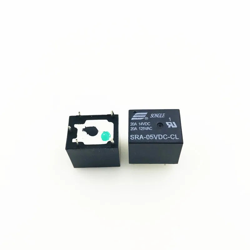 5Pcs 5V 12V 24V 20A DC Power Relay SRA-05VDC-CL SRA-12VDC-CL