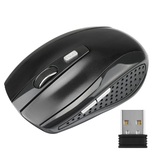 Adjustable DPI Mouse 2.4GHz Wireless Mouse 6 Buttons Optical Gaming