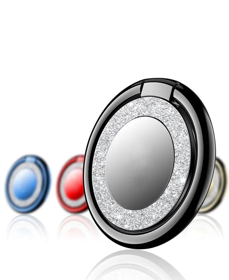 Luxury metal Mobile Phone Socket Holder Universal 360 Degree Rotation