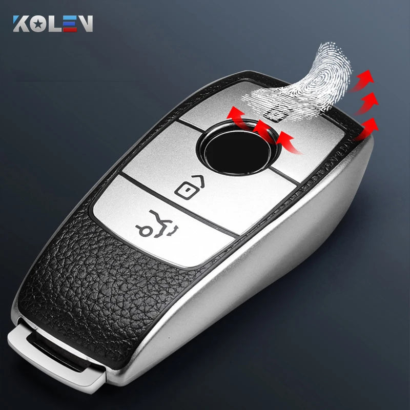 PU+TPU Car Remote Key Cover Case Shell For Mercedes Benz A C E S G GLS