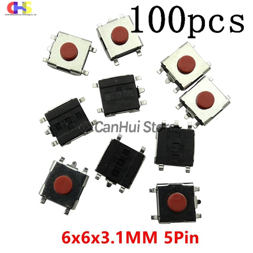 100pcs Car Remote Control Key Touch Switches Buttons Touch Key