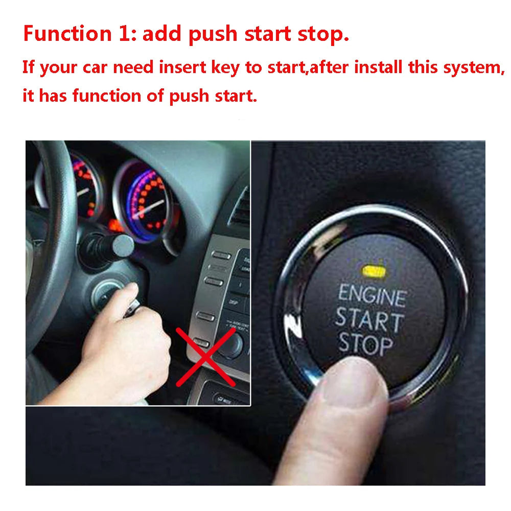 For Toyota New Camry 2019-2023 Car Upgrade Push Button Start Stop