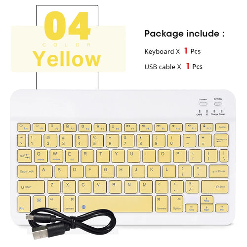Bluetooth Keyboard For iPad Xiaomi Samsung Huawei Tablet Laptop IOS