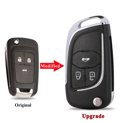 2/3/45B Modified Flip Remote Car Key Shell For Chevrolet Cruze Epica