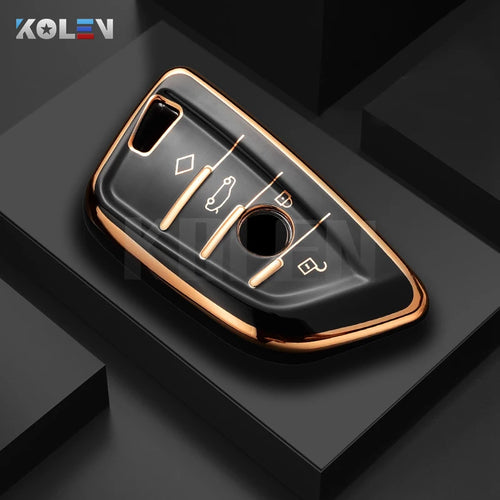 Fashion TPU Car Remote Key Case Cover Shell Fob For BMW X1 X3 X5 X6 X7