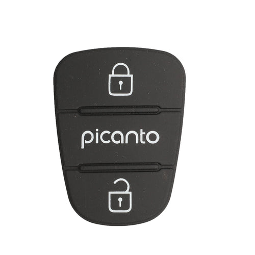 jingyuqin New Replacement Rubber Pad 3 Buttons Flip Car Remote Key