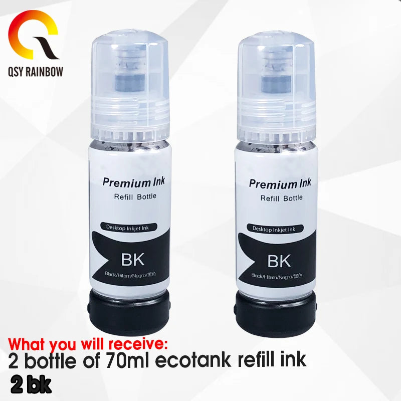 BottLe For Ecotank Ink For Epson L3150 L3110 104 502 512 504 Ink For