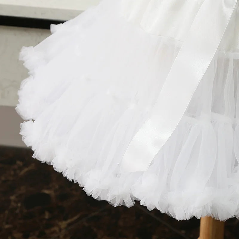 HOT Petticoats Lolita Cosplay Bridal Crinoline Lady Girls Underskirt