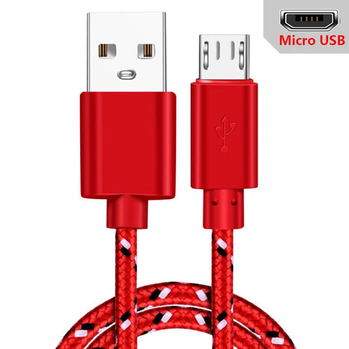 Micro USB Cable Data Sync USB Charger Cable For Samsung S7 Huawei
