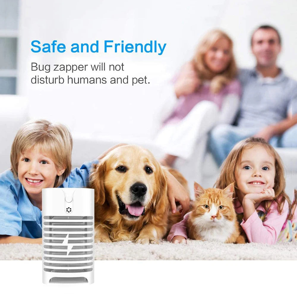 Electric Mosquito Lamp Anti Fly Moth Bug Insect Trap Lamp No Radiation