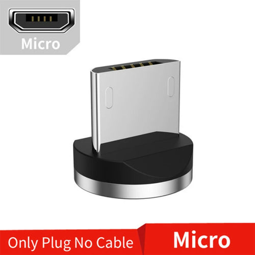 LED Magnetic USB Cable 2.4A Fast Charging Type C Cable Magnet Charger