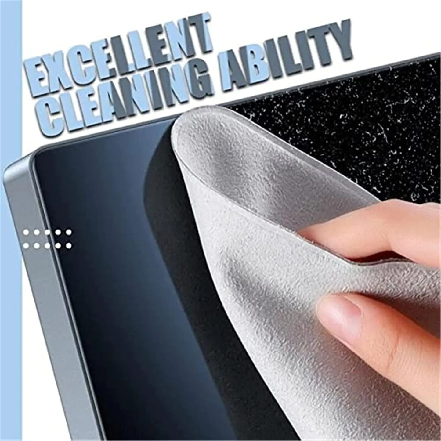 Polishing Cloth For iPhone Screen Double-Layer Microfiber Reusable