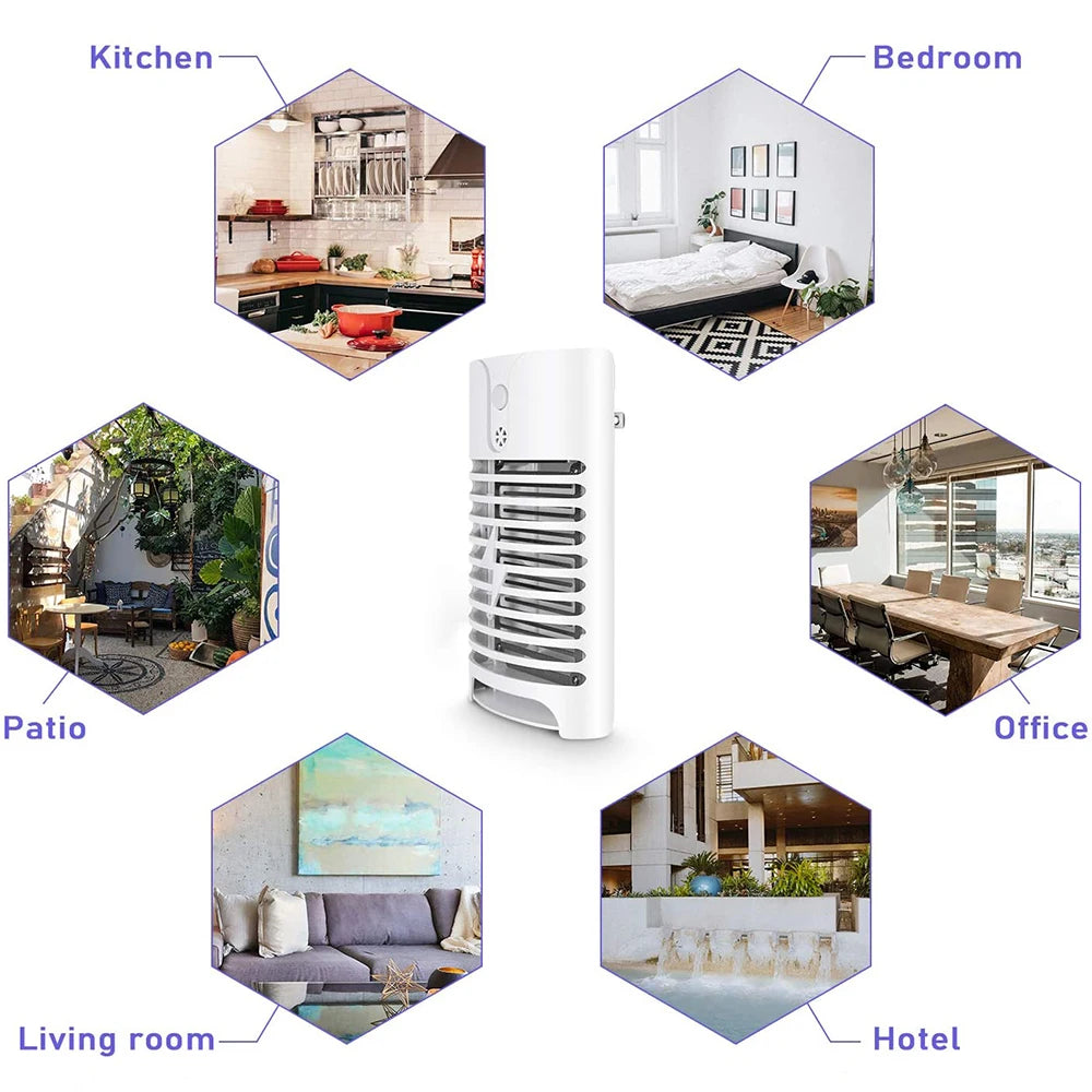 Electric Mosquito Lamp Anti Fly Moth Bug Insect Trap Lamp No Radiation