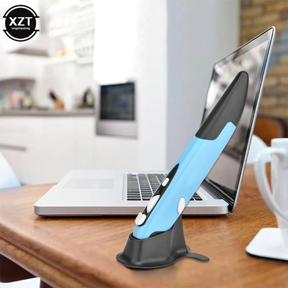 2.4G Wireless USB Optical Presenter Pen Mouse Adjustable 1600DPI 4 Key