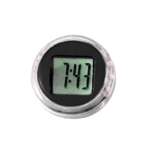 Universal Waterproof Mini Motorcycle Bike Sticky Digital Display Clock