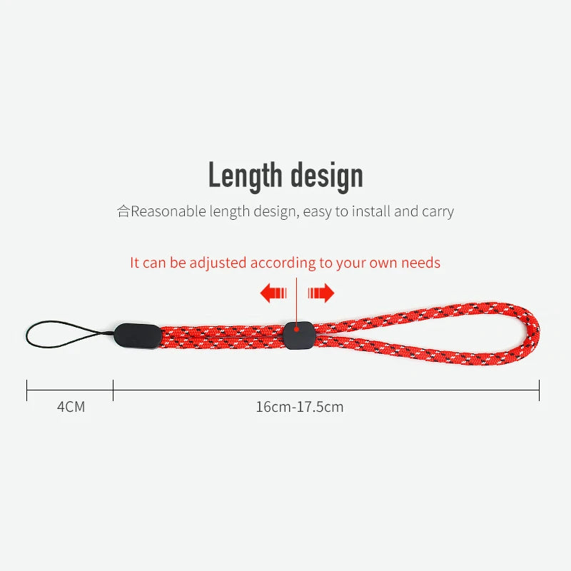 New Hot Hand Wrist Lanyard Strap String for Phone iPhone 7 8 X 6