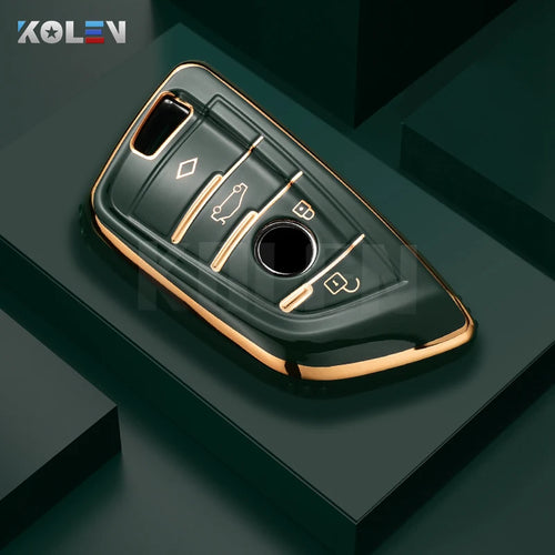 Fashion TPU Car Remote Key Case Cover Shell Fob For BMW X1 X3 X5 X6 X7