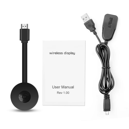 To TV 2.4G 4K Wireless WiFi Mirroring TV Stick HDMI Adapter 1080P