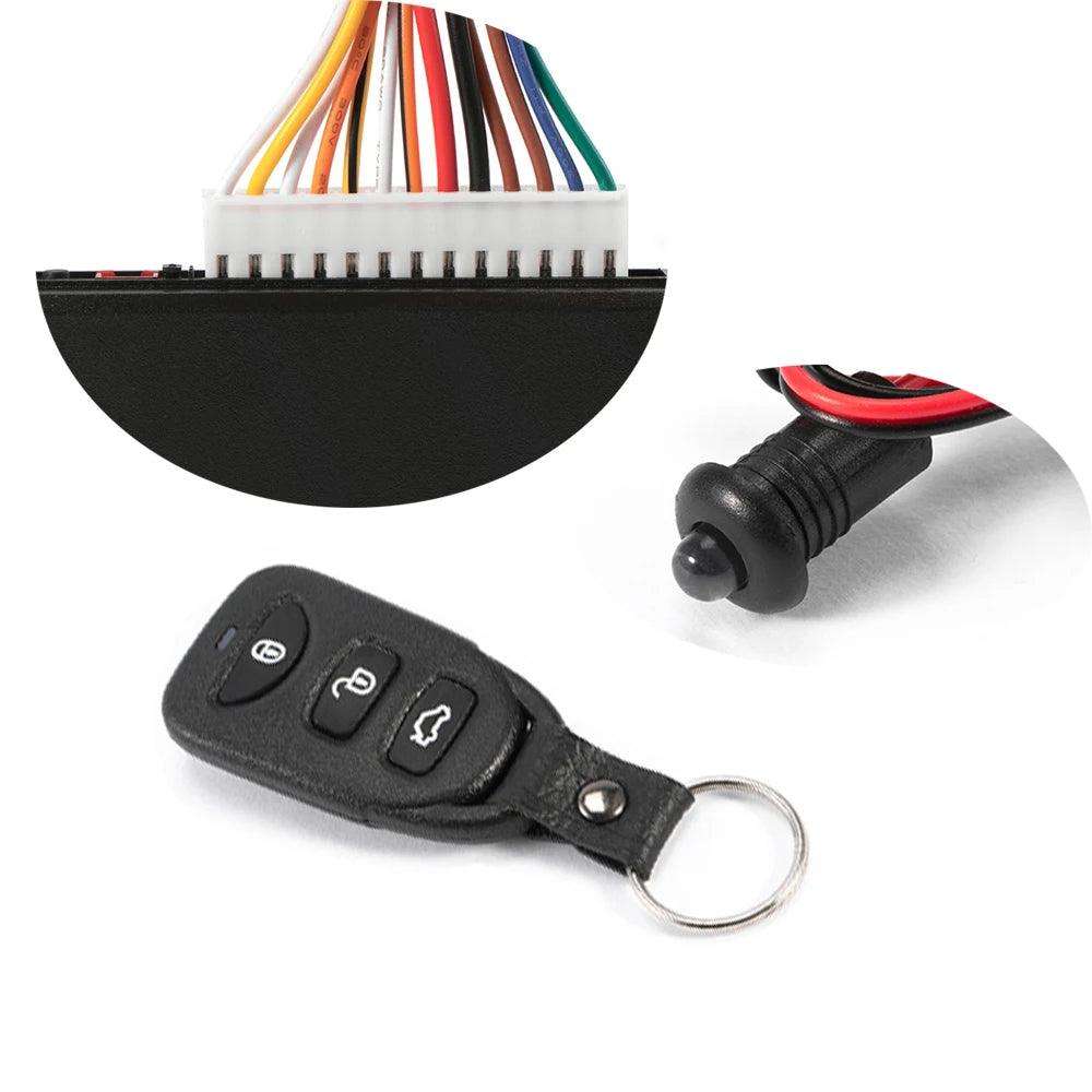 Universal Car Alarm Systems Auto Remote Central Kit Door Lock Keyless