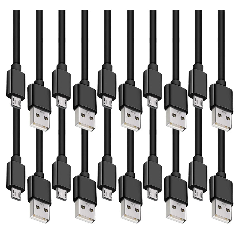Micro USB Cable 10Pack Android Charger Cable Fast Phone Charging Cord
