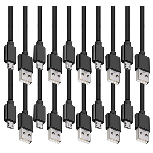 Micro USB Cable 10Pack Android Charger Cable Fast Phone Charging Cord