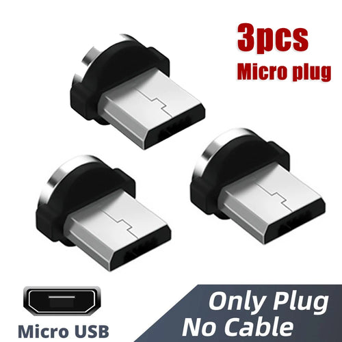 Magnetic Cable Micro USB Type C Fast Charging Cable For iPhone Xiaomi