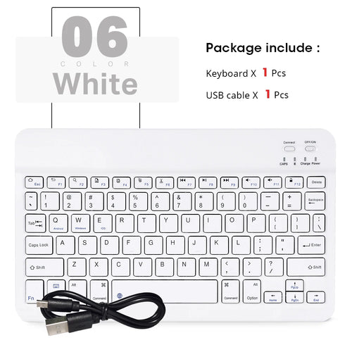 Bluetooth Keyboard For iPad Xiaomi Samsung Huawei Tablet Laptop IOS