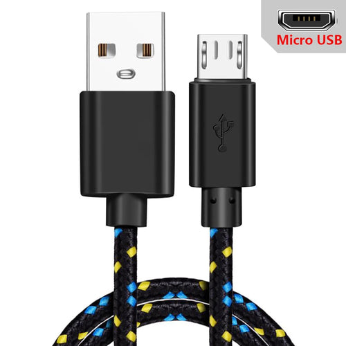 Micro USB Cable Data Sync USB Charger Cable For Samsung S7 Huawei