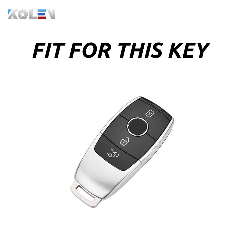 PU+TPU Car Remote Key Cover Case Shell For Mercedes Benz A C E S G GLS