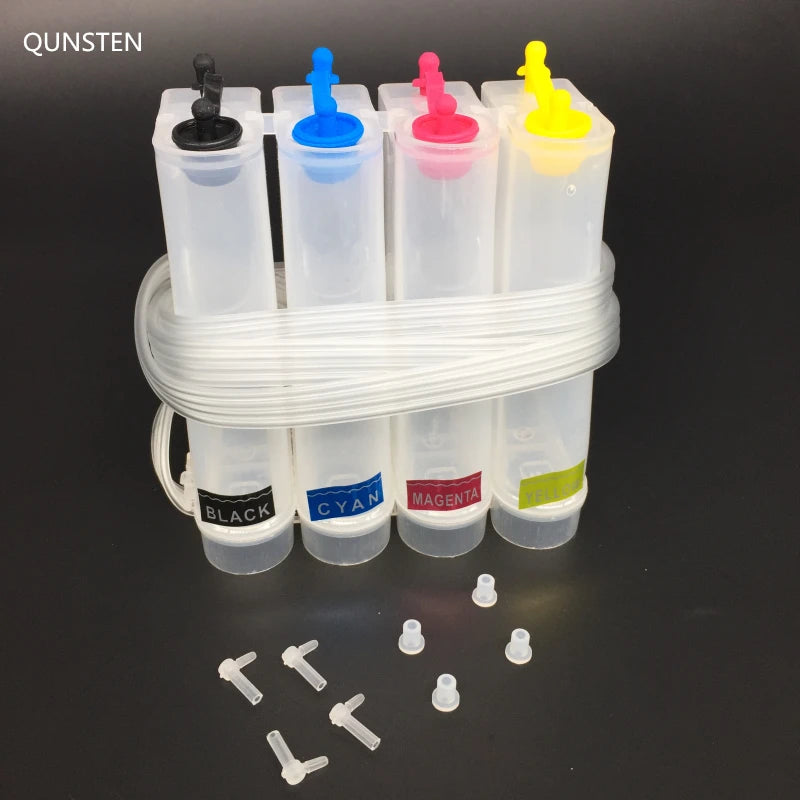 4 Color 85ML DIY Continuous Ink Supply System Outer Ink Tank Universal