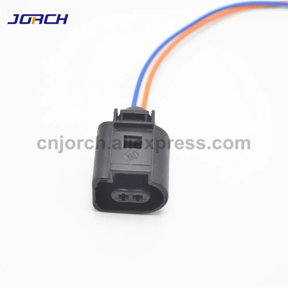 1 set 2pin Auto Electrical wire Harness Plug Wiring 1J0973702 for VW