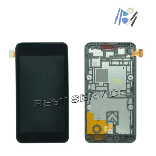 For Nokia Lumia 530 LCD Display Screen Touch Panel LCD Digitizer Frame