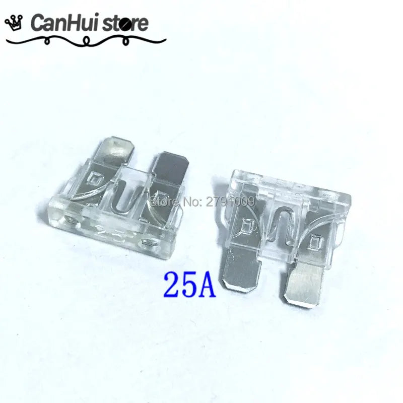 20pcs Automobile Safety Pipe Xenon Lamp Fuse Safety Pipe 1A 5A 7.5A