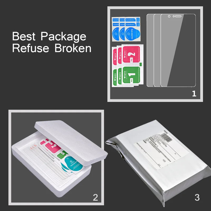 3Pcs Tempered Glass For Xiaomi Mi 9T Pro Screen Protector For Xiaomi