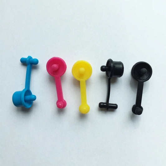5 Pcs Sealed Color Plug CISS Ink Tank Bottle Cover Refill Kit Tool For