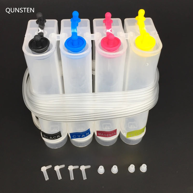 4 Color 85ML DIY Continuous Ink Supply System Outer Ink Tank Universal